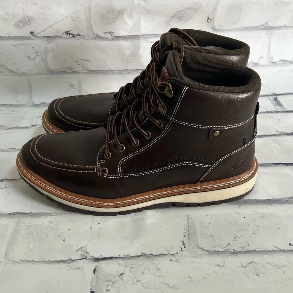 NWT mens XRay Dover Brown ankle Chukka lace up boots size 11